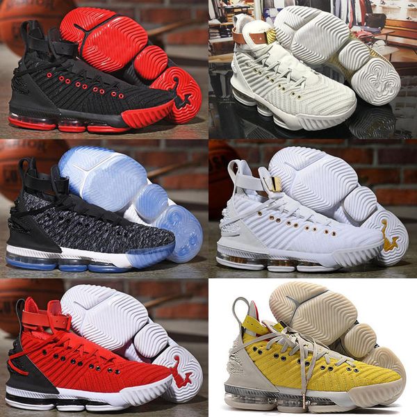 

lebron xvi 16 harlems fashion row training shoes fashion kids mens trainers 16s hfr sports sneakers, Black