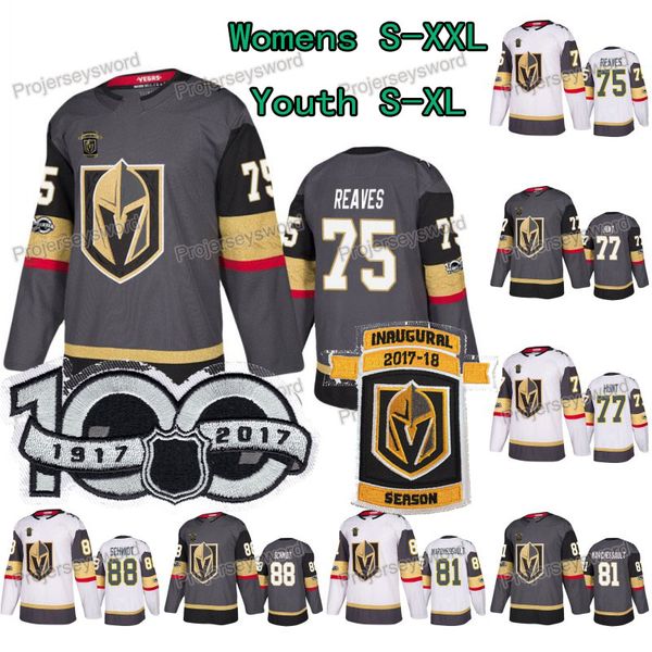 

Lady & Youth 100th Ryan Reaves Vegas Golden Knights Brad Hunt Jonathan Marchessault Nate Schmidt Alex Tuch Tomas Tatar Tomas Nosek Jerseys