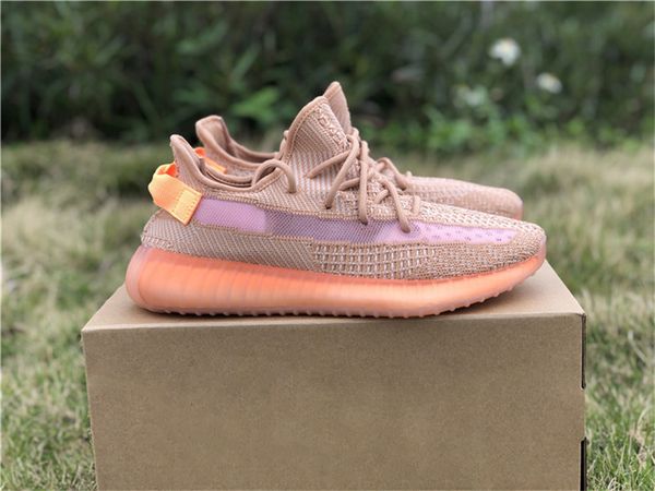 

2019 Hot Authentic 350 V2 Clay EG7490 Kanye West Running Shoes For Men Women True Form EG749 Hyperspace EG7491 Static Sneakers With Box