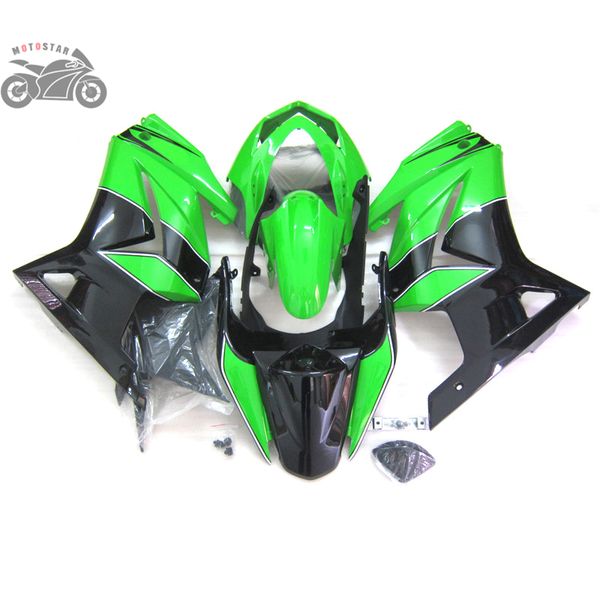 Injeção motocicleta kit carenagens para a Kawasaki Ninja 250R 2008 2009 2010 2013 2014 corridas de estrada verde Fairing sest ZX250R EX250 08-14 AB21