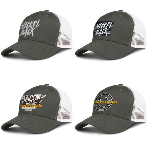 

nickelback smiley face for men and women adjustable trucker meshcap golf fitted cute trendy baseballhats nickelback silver side up dark, Blue;gray