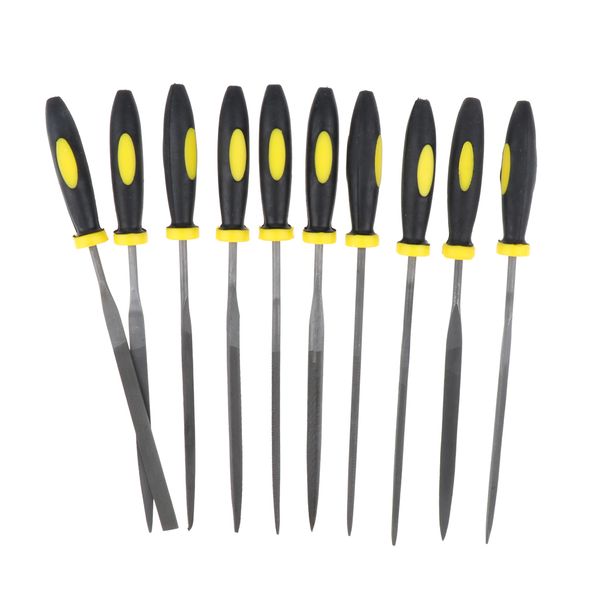 

10 pieces steel files set metal file rasp file tools hand woodworking