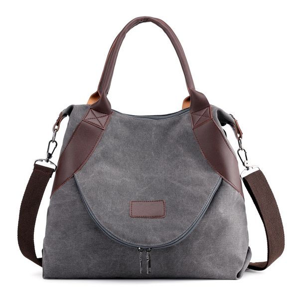 

canvas bag casual messenger bag new fashion shoulder women's handbag