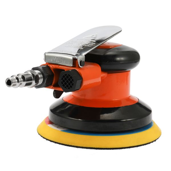 

multifunctional 5 inches 10000rpm pneumatic air sander car paint care polishing machine electric woodworking grinder polisher