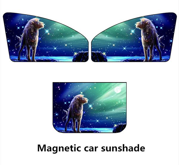 New Magnetic Car Sunshield Winter Frost Protection Car Interior Accessories Sun Hat Cover Suitable For All Models Exterior Parts Of A Car Exterior