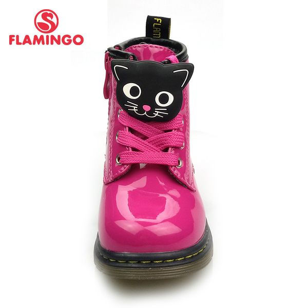 

flamingo autumn non-slip keep warm children' fashion toddler boots size 22-28 kids shoes 82b-bnp-0956/0958 y200318, Black;grey