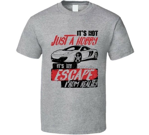 

2013 mclaren mp4-12c это не хобби избежать реальности автомобиля изношенные look t shirt, White;black