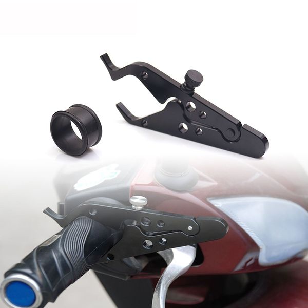 

universal motorcycle accessories cruise control cnc throttle lock assist grips relieve stress rest durable hand grip black