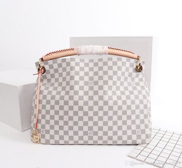 

men s travel bags women bag real leather handbags leather keepall 55 shoulder bags totes m40249 mudium size46x 32x 24cm