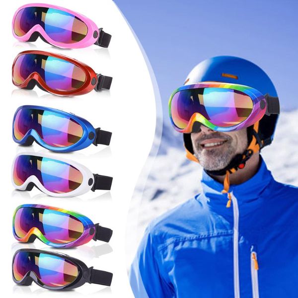 

double layers goggles breathable windproof anti-fog glasses sportswear for outdoor skiing climbing mountaineering
