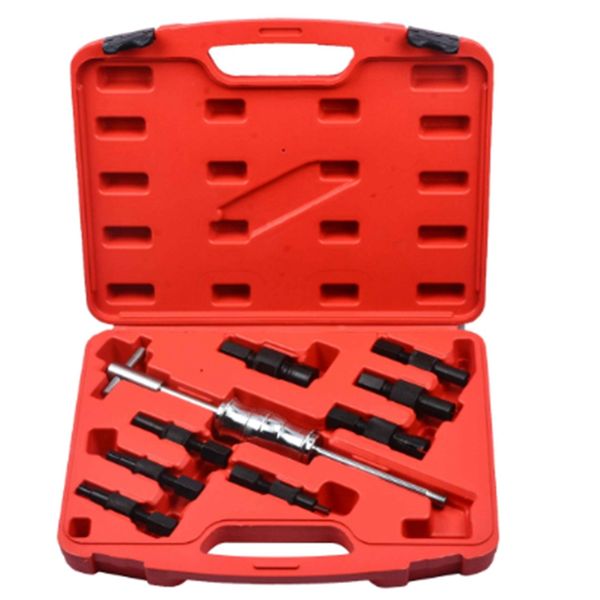 

9pcs глухого отверстия молотка pilot подшипник съемник внутреннего extractor kit removal