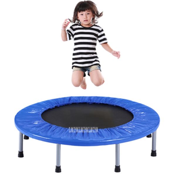 

diameter 38 inches trampoline, men and women portable trampoline, four fold pp fear fitness bouncing bed material pvc tx-6386