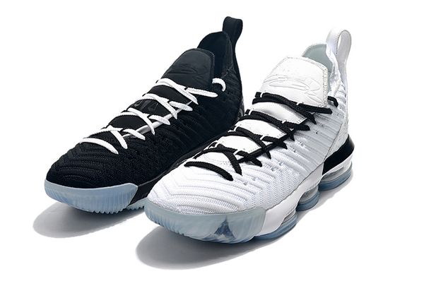 

2019 16s equality basketball shoes for men james sneakers watch the throne king oreo new-le&bron 16 equality szie 40-46, White;red