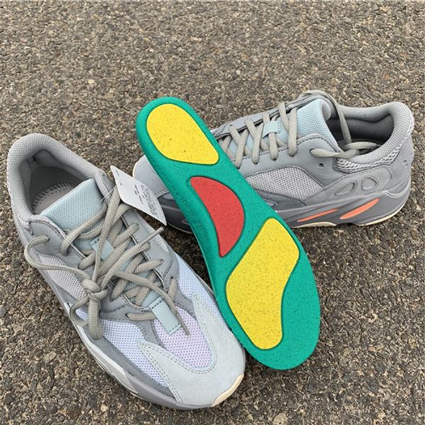 

700 Inertia real basf bottom running shoes 3M Reflector trainer Sneakers with box free shipping wholesale