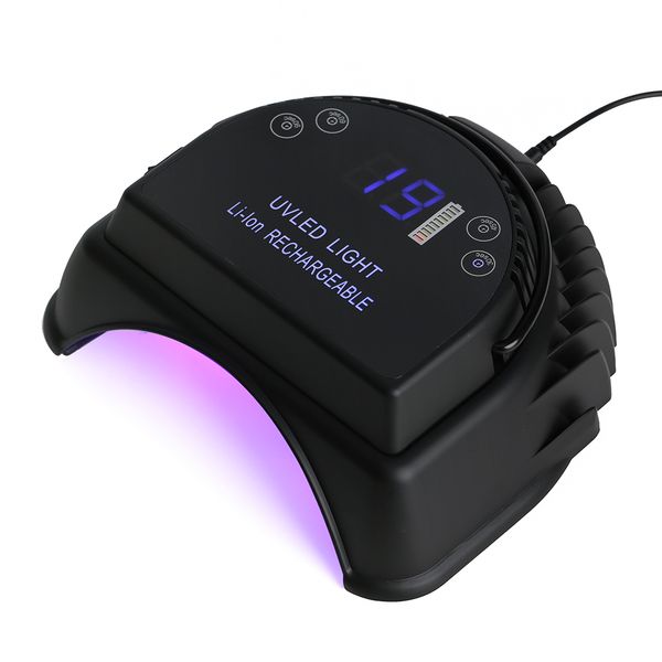 

manooby lithium battery wireless charging nail lamp led uv lamp nail dryer auto-sensing professional polish dryer