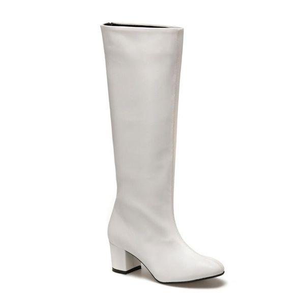 

flo elegante white women 's boots butigo, Black