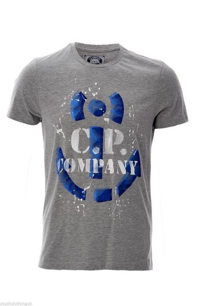 

CP Company Мужская футболка с ручной росписью серый (CPTS002b) ПУНКТ ПРОДАЖИ Мужчины Женщи