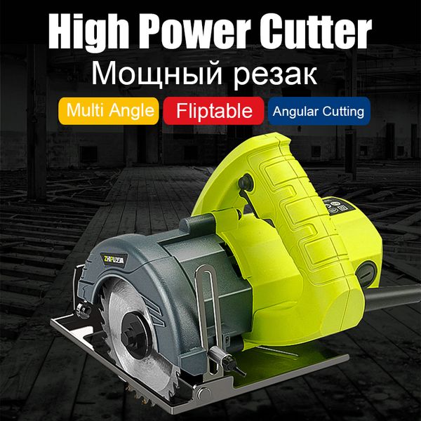 

hand-held electric small wood cutting machine high power stone tile slotting machine multi-function electric wood meta