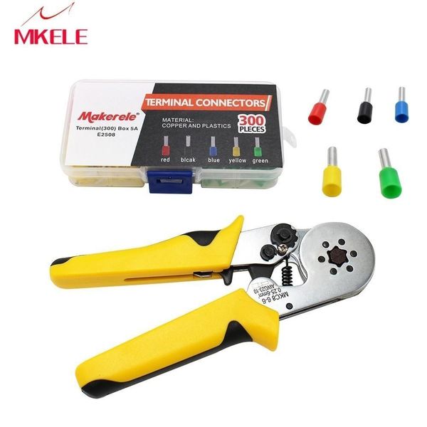 

hmc8 6-6 саморегулируемая обжимной инструмент высокого качества легированной стали разъем клещи для обжима проводов клемм обжимные y200321