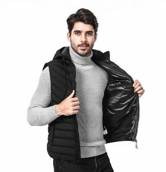 

2020 classic mens vest coats with letters luxury designer men women down vests winter brand waistcoat men women outerwear -6xl optional, Black;white