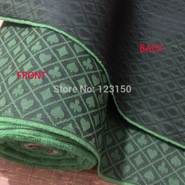 

ft-04 two-tone poker table speed cloth,2.5 meters length, black and green waterproof suited high speed cloth for poker table running sets, Black;blue