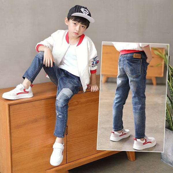 

boy's qiu children's chao in the big children boy's qiu children's panty panty chao in the big pants children pants, Blue