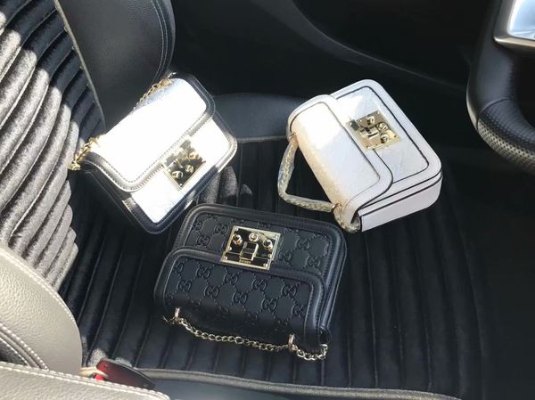 

hot Women Top quality Messenger Bag Shoulder Women fashion chain bag fashion real leathe shoulder bag cross body bags