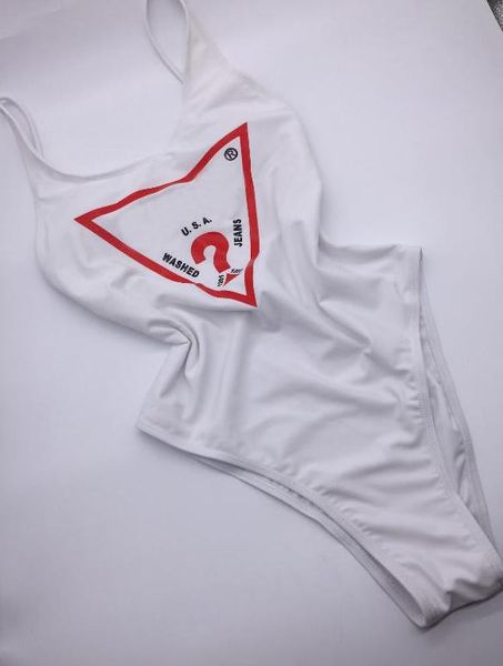

new one-piece bikini for women swimsuit with letters summer fashion swimwear lady backless bathing suits 5 styles s-xl high quality