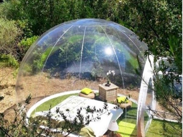 Bolha Outdoor Camping inflável barraca do brinquedo bolha tenda DIY Casa Dome Camping Lodge Air