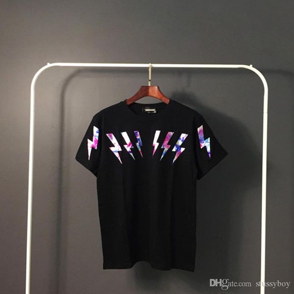 

luxury mens designer t shirt hip hop mens designer print t shirt men women summer short sleeve tees black white, White;black