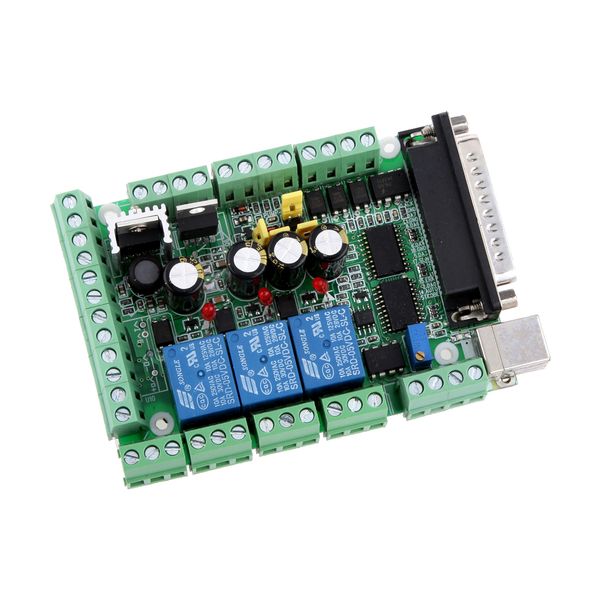 

4 axis cnc mach3 breakout board adapter interface for stepper motor driver