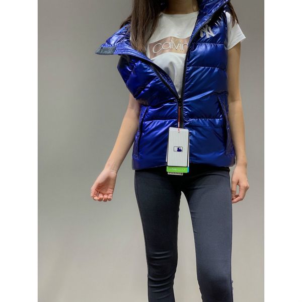 

2020 womens vest down parkas fashion solid color letter print vests men womens couple down winter outerwear, Black;white