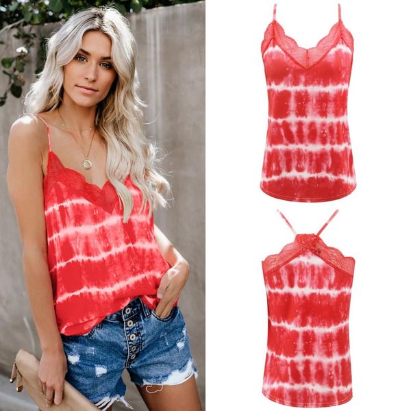 

summer lace v-neck sleeveless camis tank camisole crop clothes women camisetas mujer streetwear plus size off shoulder, White