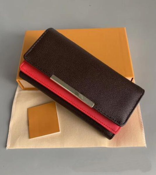 

sell women red bottoms lady long wallet hasp designer coin purse card holder classic pocketd with original box dust bag2674, Red;black