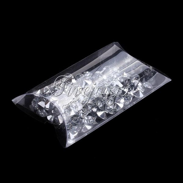 Clear Pvc Pillow Boxes Wedding Favor Baby Shower Boy Bridal