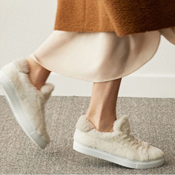 

women's winter shoes 2018 korean style casual lace up flat sneakers women shoes winter snow shoe warm plush woman sneakers, Black