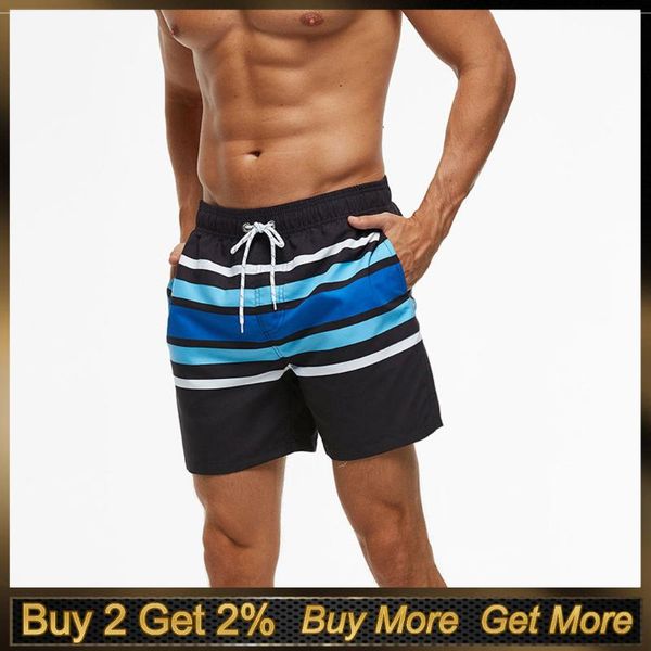 

vintage classic mens swimwear swimming trunks swimwear men beach shorts striped print swimsuit men shorts zwembroek heren