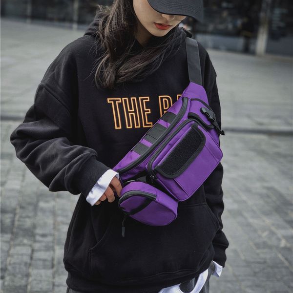 

2020 new ladies makeup bag harajuku style shoulder bag fashion sports crossbody chest women's