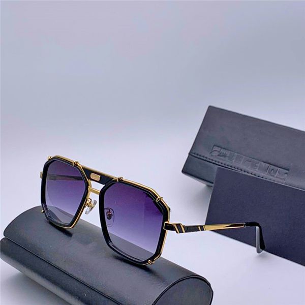 

новые 659/3 лучшие модные дизайнерские солнцезащитные очки квадратная рамка простые мужские деловые очки специальная память мягкие металличе, White;black