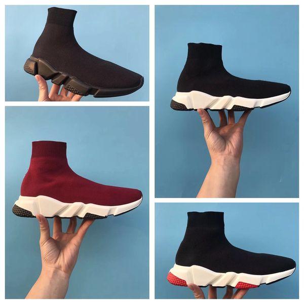 

luxury sock shoes повседневная обувь speed ​​trainer высококачественные кроссовки speed ​​trainer sock race runners черные туфли мужчины и ж