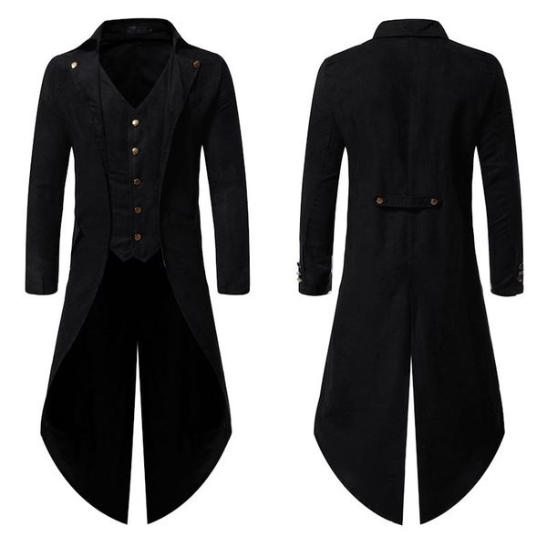 

men's long sleeve solid color shirt elegant party banquet official occasion evening dress men's fashion tuxedo dazt-zs01, White;black