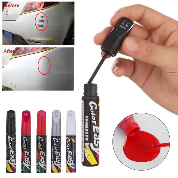 

colors auto car coat clear paint pen brush touch up scratch clear repair applicator maintenance waterproof remover tool