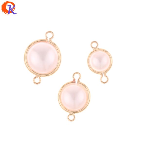 

cordial design 100pcs jewelry accessories/earring connectors/imitation pearl/diy jewelry making/hand made/earring findings, Blue;slivery
