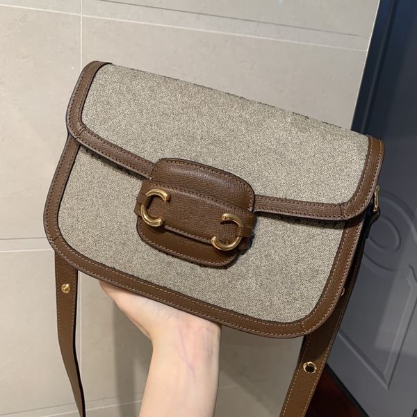 

2019 Кроссбоди сумки последней женщины мода горячей G 1955 дизайна седло сумка мужско