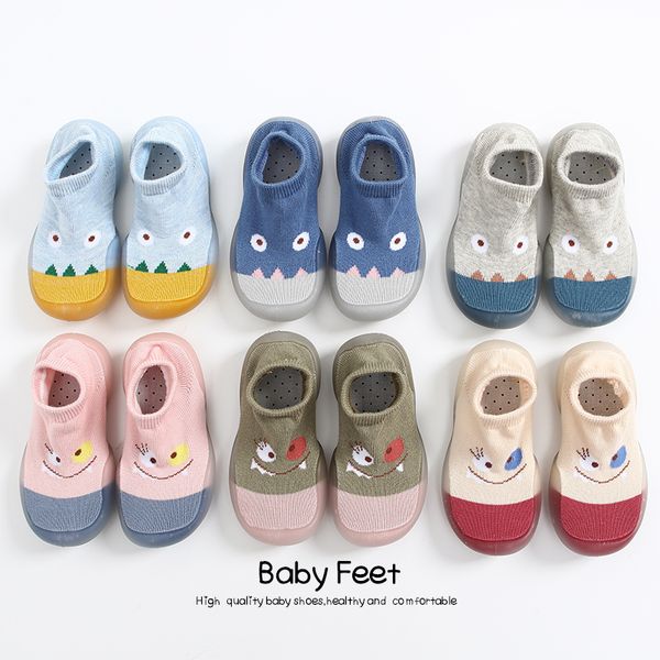 

baby floor shoes spring new arrival baby girl baby boy sock shoes cute animal style y200404