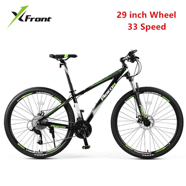 

new brand mountain bike aluminum alloy frame 29 inch wheel 33 speed bicycle outdoor sports mtb dual disc brake bicicleta