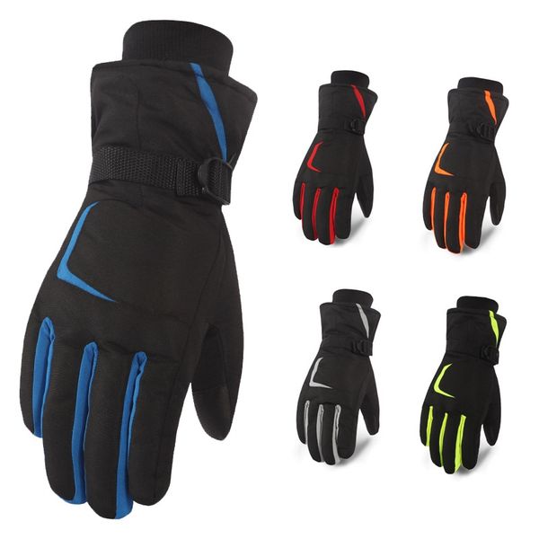 

new men's ski gloves snowboard gloves snowmobile motorcycle riding winter windproof waterproof snow