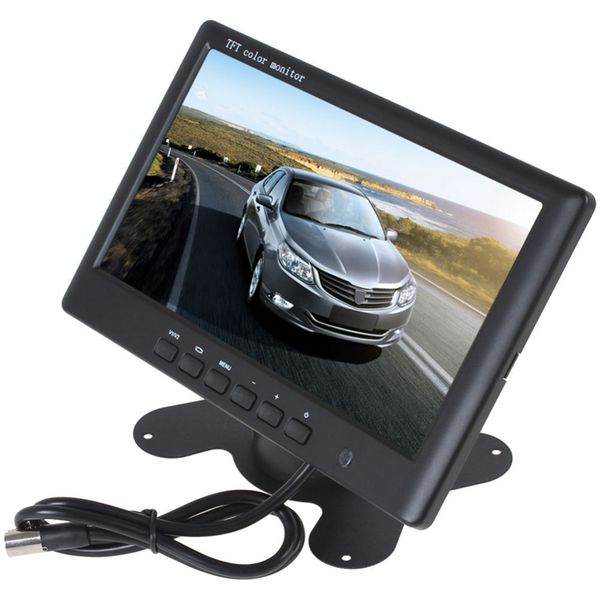 

car display 7 inch car av2 interface 2 way reverse priority display