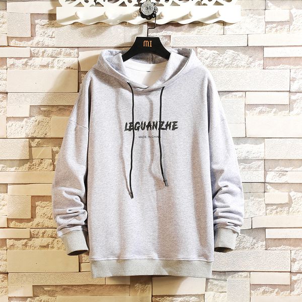 

мода streetwear с капюшоном пальто мужчины женщина толстовка harajuku хип-хоп толстовка письмо печатных толстовок мужской одежда топы m-5xl, Black