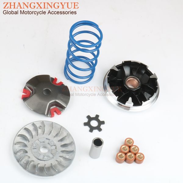

performance 18mm variator set w / 4.5g-8g & 1k 1.5k 2k torsion spring for benelli minarelli 491 sport gt k2 naked pepe 50cc 2t